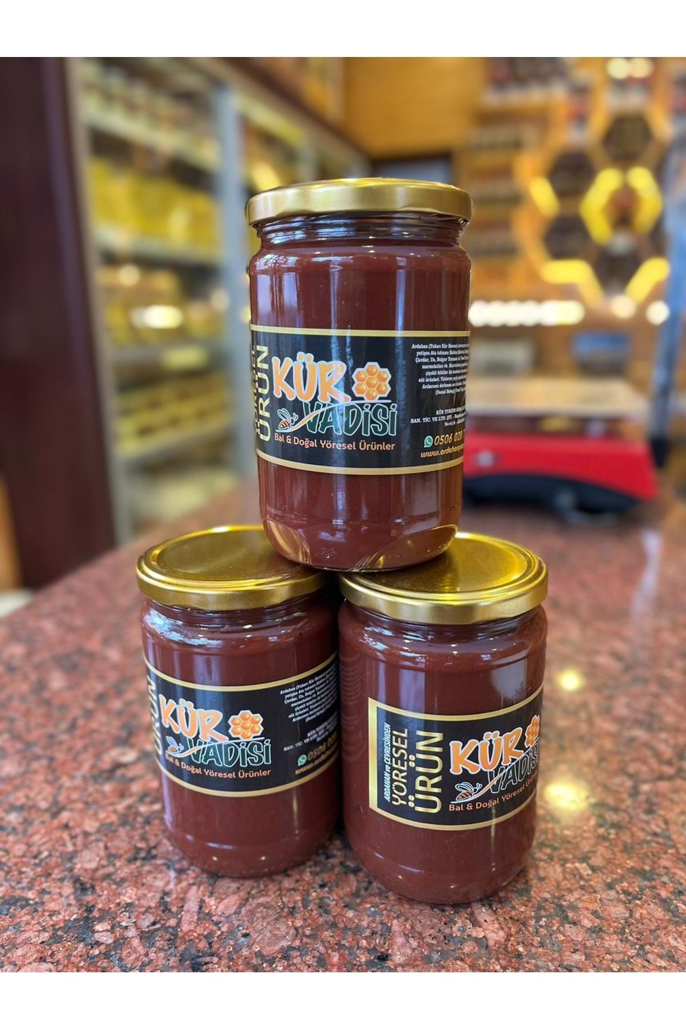 KIZILCIK MARMELATI 850GR