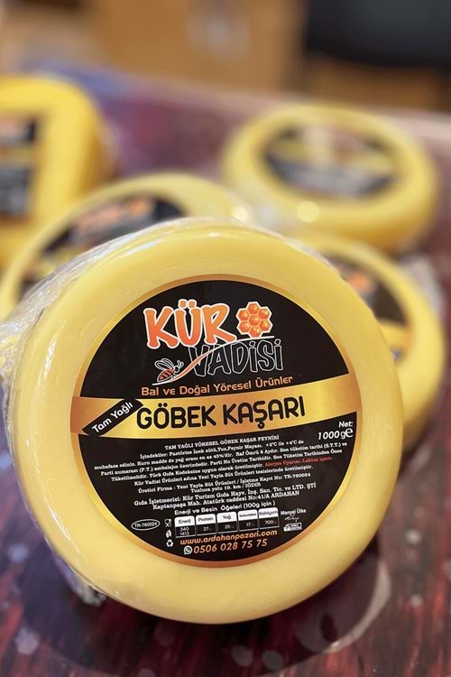 GÖBEK KAŞAR PEYNİRİ 1KG
